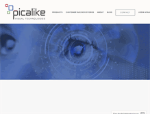 Tablet Screenshot of picalike.com